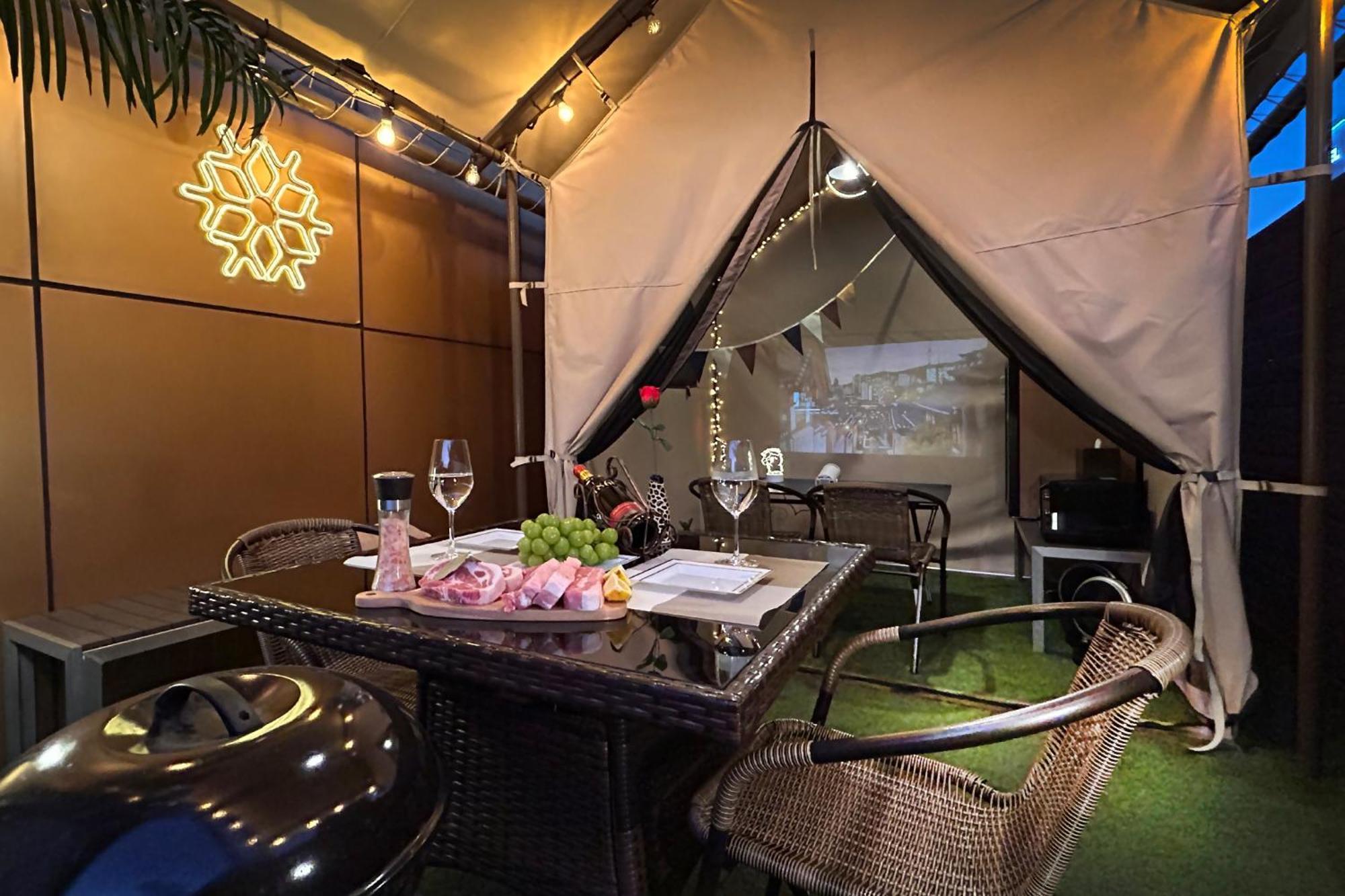 Bosco Glamping Partyroom Juan انشيون المظهر الخارجي الصورة