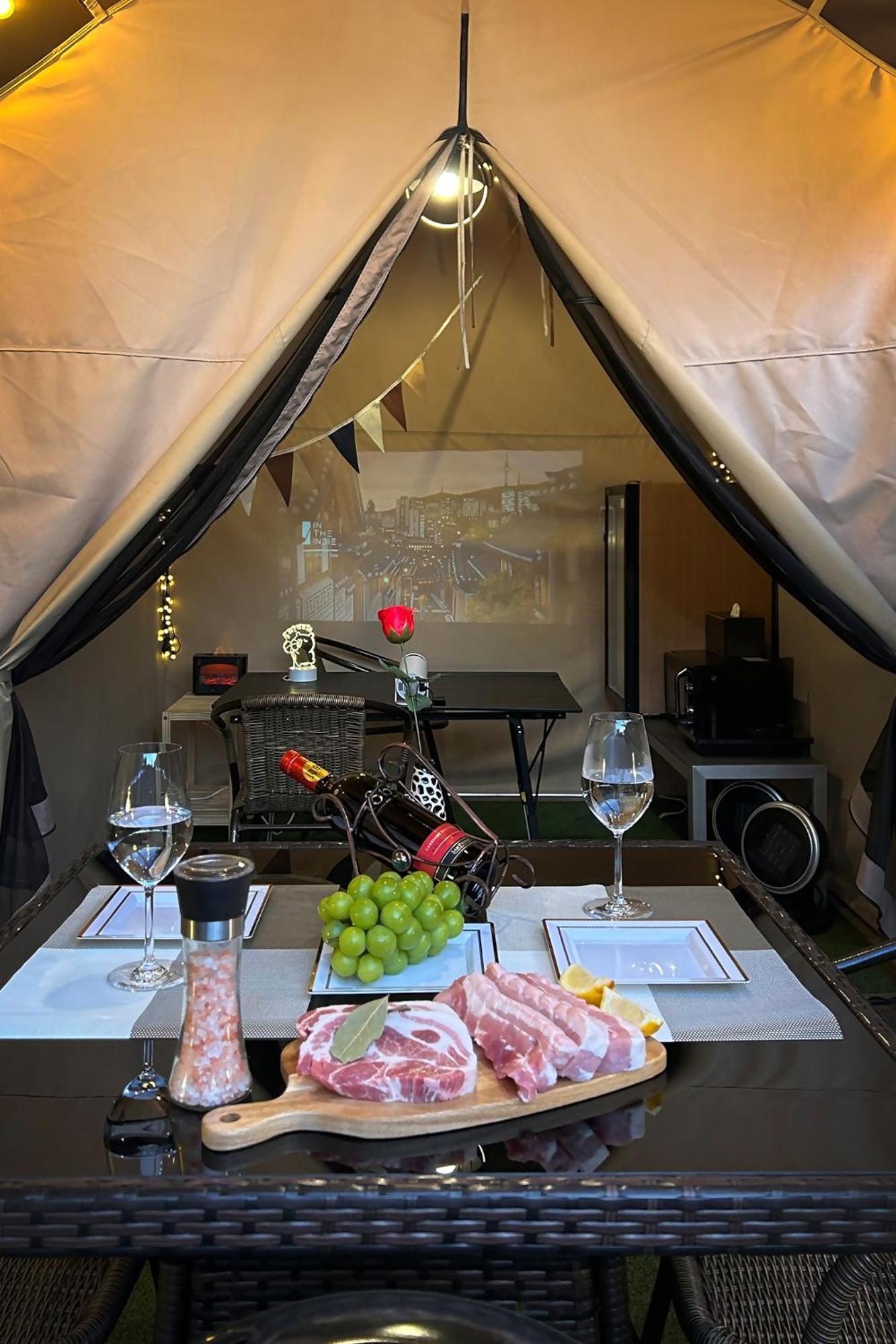 Bosco Glamping Partyroom Juan انشيون المظهر الخارجي الصورة