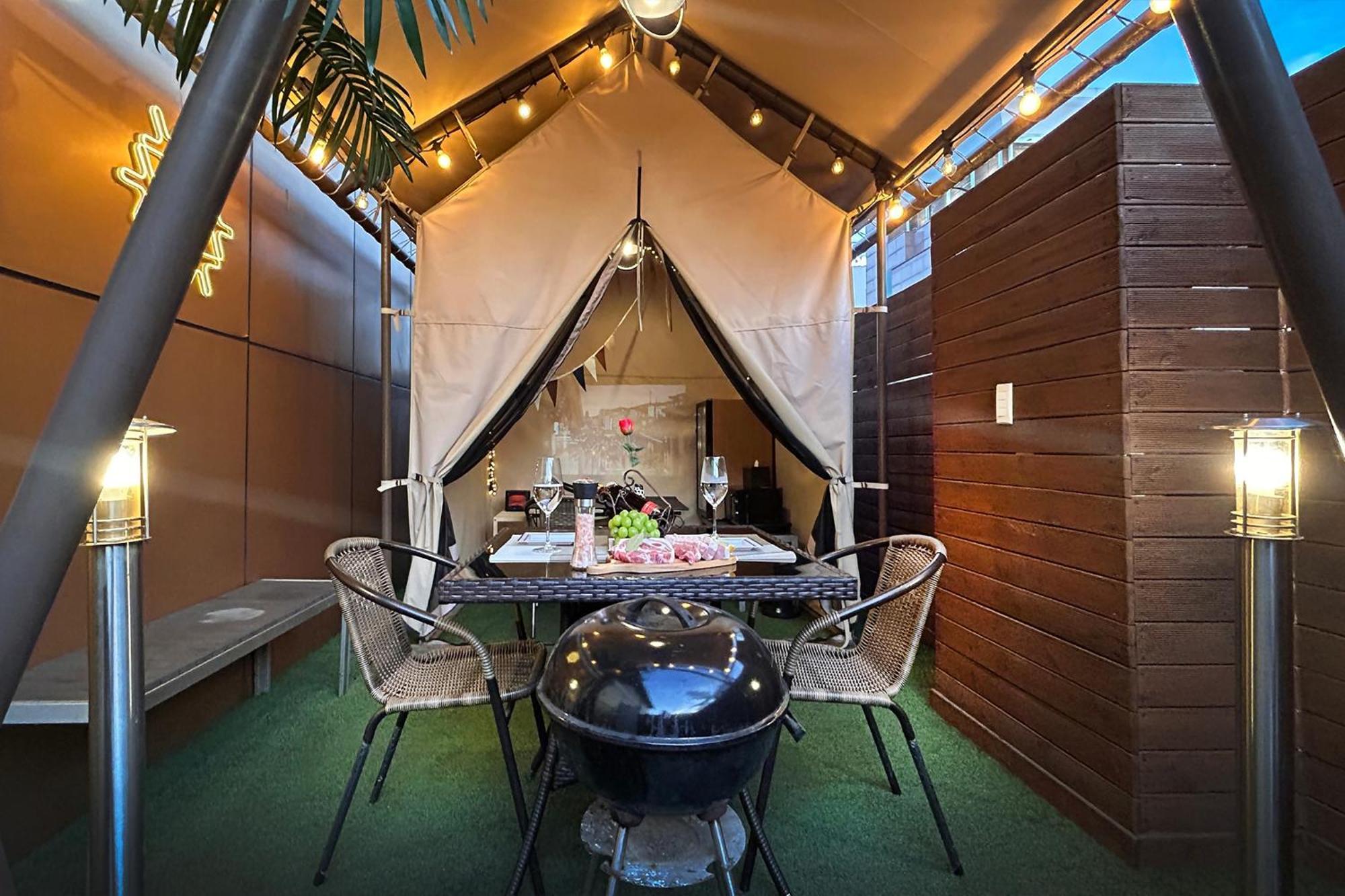 Bosco Glamping Partyroom Juan انشيون المظهر الخارجي الصورة