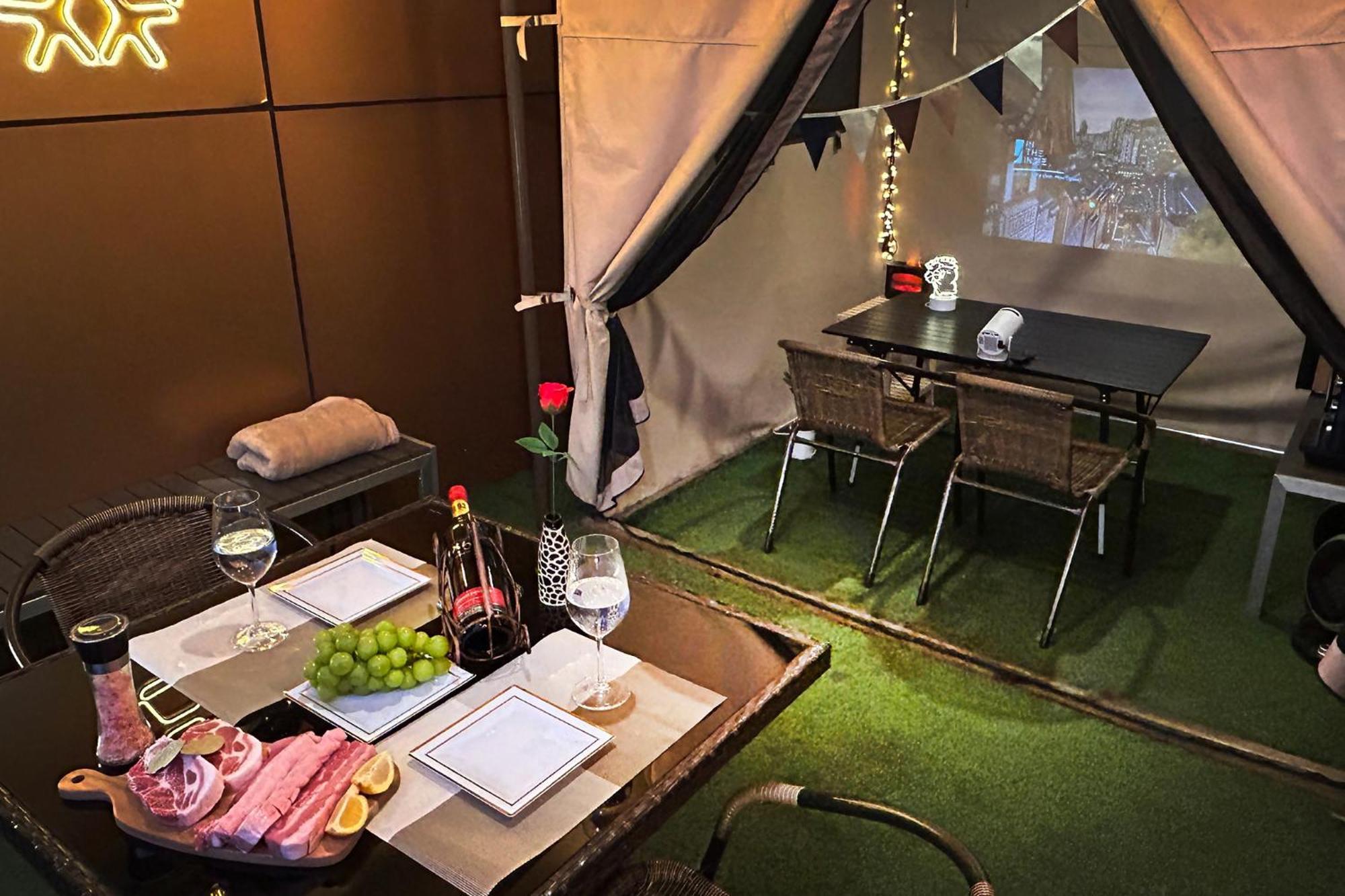 Bosco Glamping Partyroom Juan انشيون المظهر الخارجي الصورة