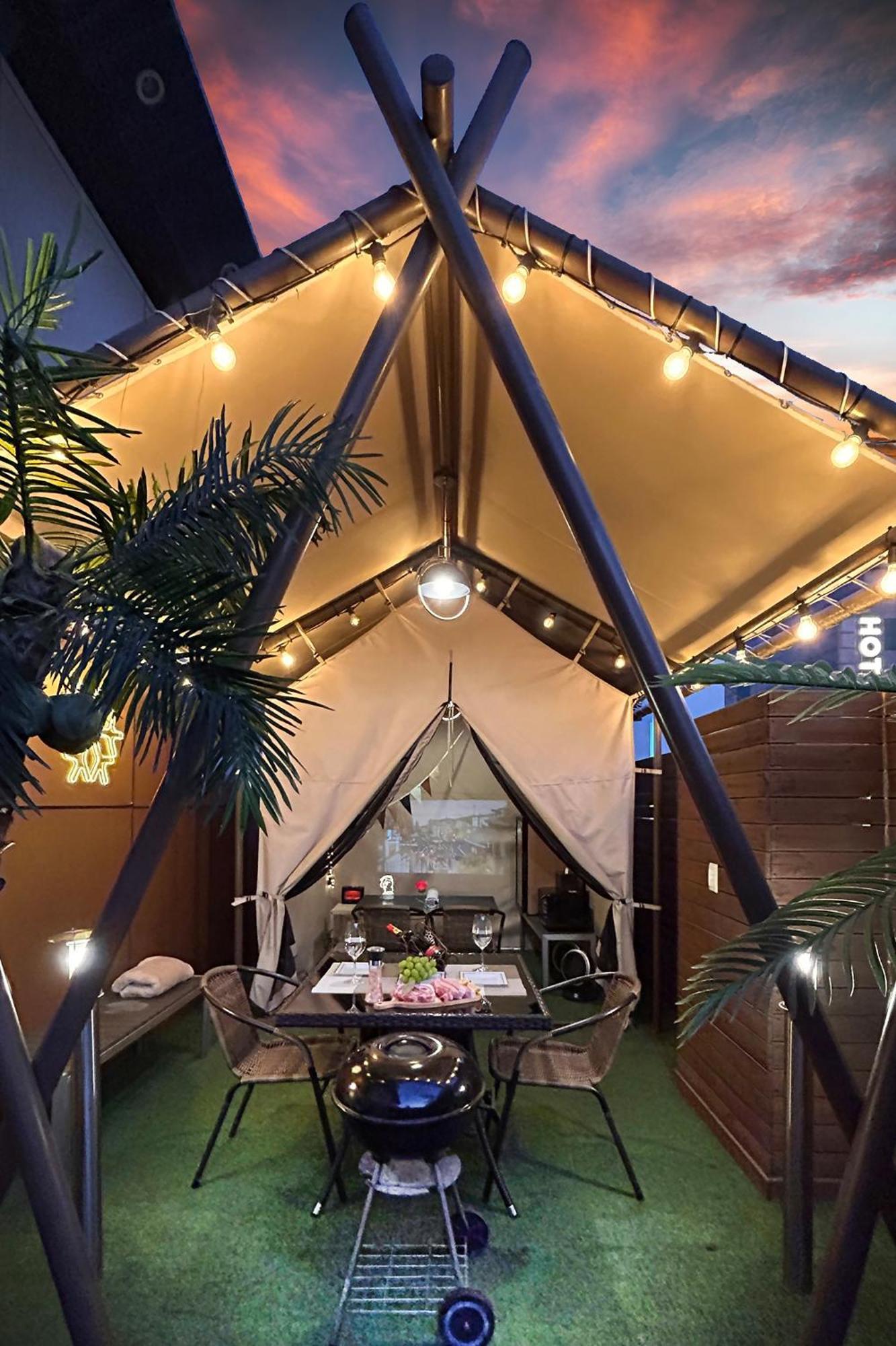 Bosco Glamping Partyroom Juan انشيون المظهر الخارجي الصورة